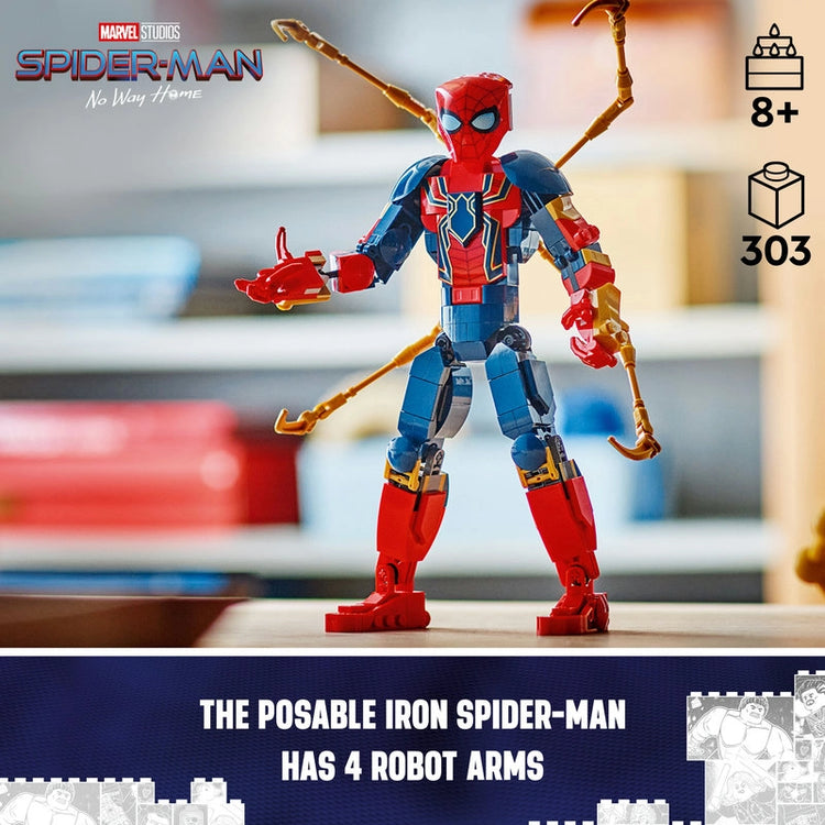 Iron Spider-Man Construction Figure- 303 Pcs
