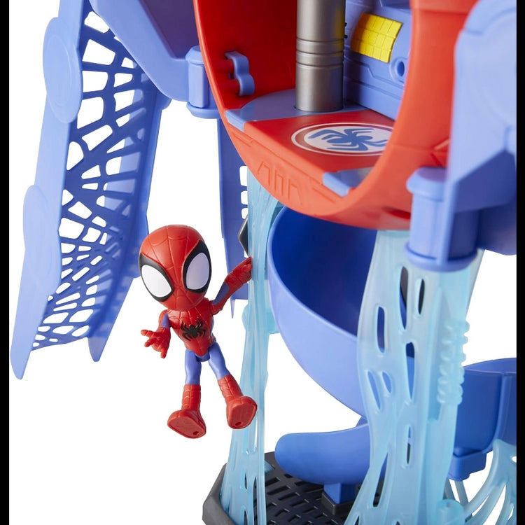 Spidey and His Amazing Friends Web-Quarters Playset