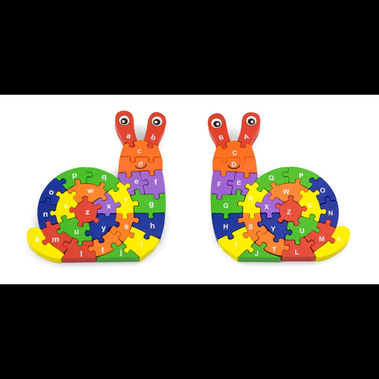 Wooden 3D Snail Puzzle