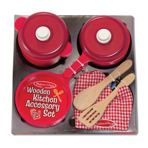 Play Kitchen Accessory Set- Pot & Pans