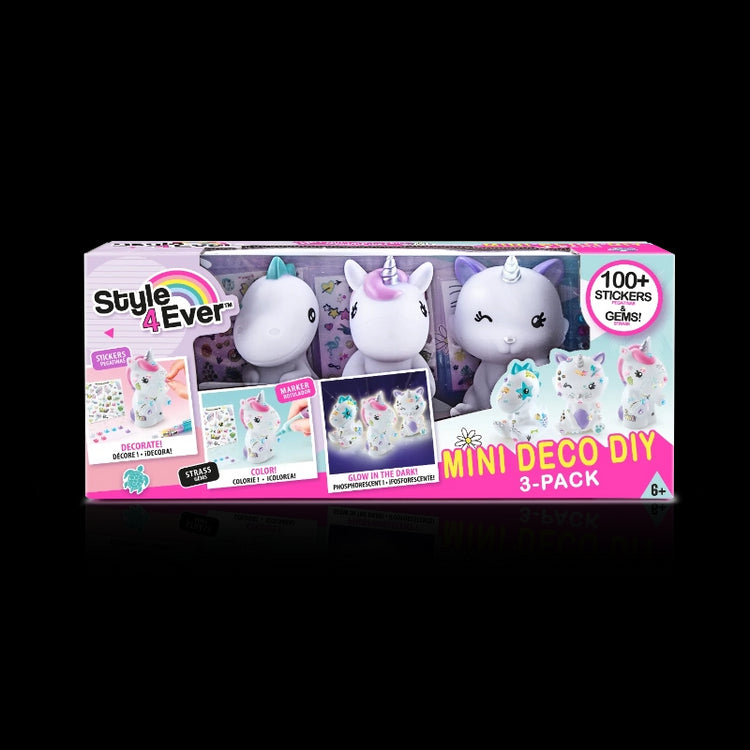 Style 4 Ever Mini Deco DIY 3-Pack