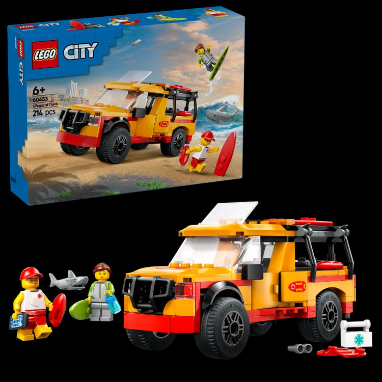 Lifeguard Beach Rescue Truck- 214 Pcs
