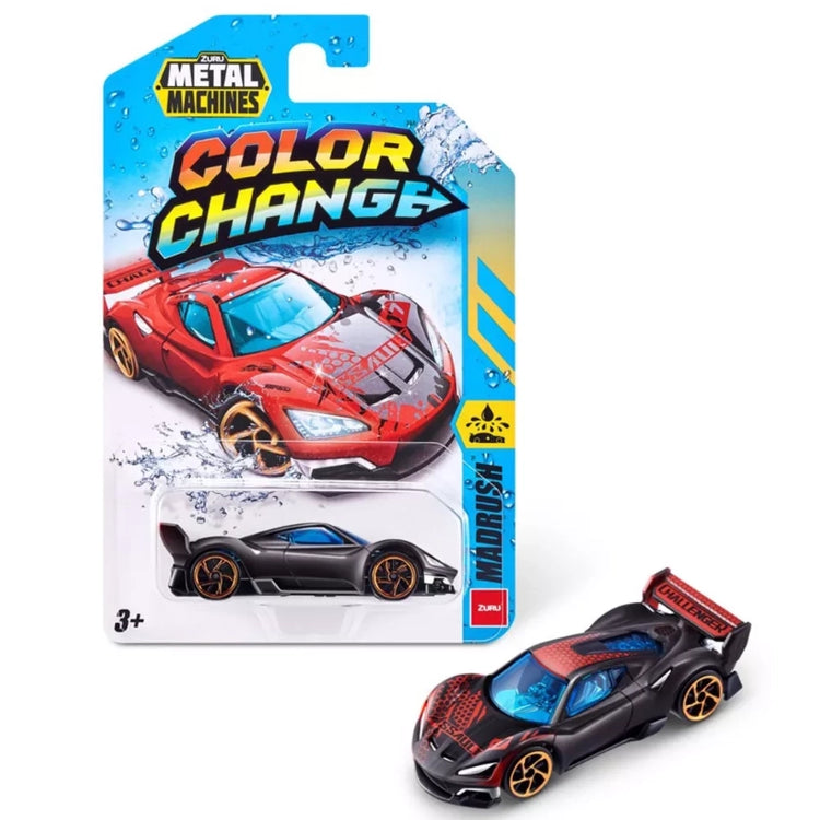 Metal Machines Standard Series 4 Color Change Car (1 pack)- 30 Pcs