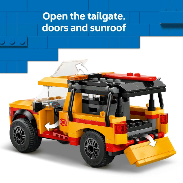 Lifeguard Beach Rescue Truck- 214 Pcs