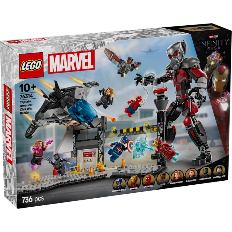 Captain America: Civil War Action Battle- 736 Pcs