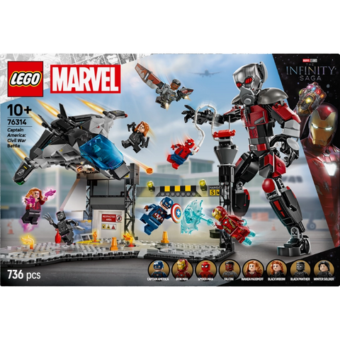 Captain America: Civil War Action Battle- 736 Pcs