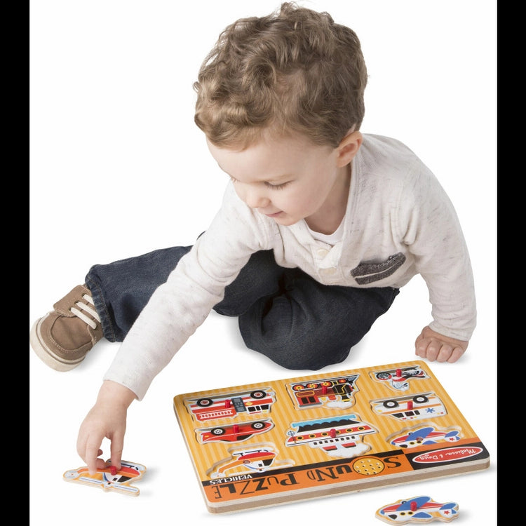 Vehicles Sound Puzzle- 8 Pieces