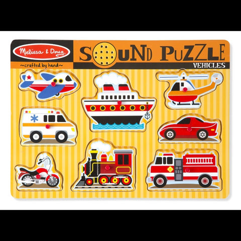 Vehicles Sound Puzzle- 8 Pieces