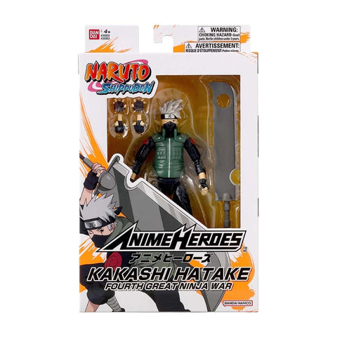 Anime Heroes- Naruto- Kakashi Hatake Fourth Great Ninja War