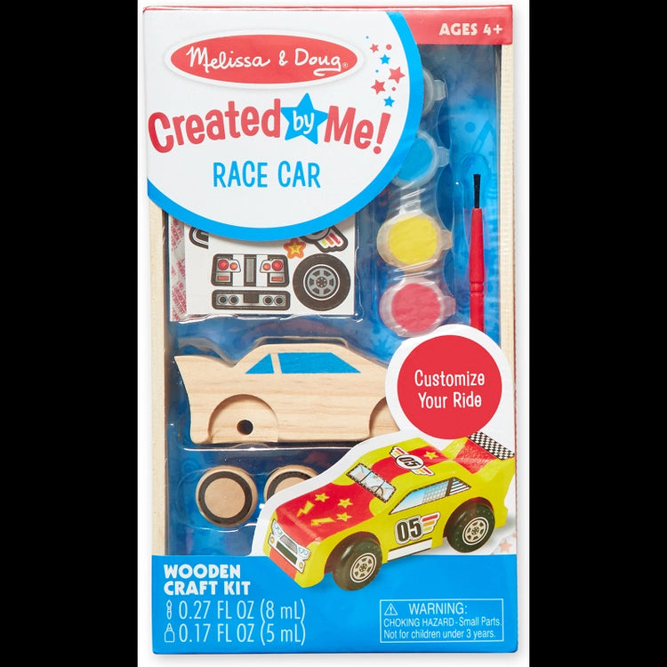 Created by Me! Race Car Wooden Craft Kit