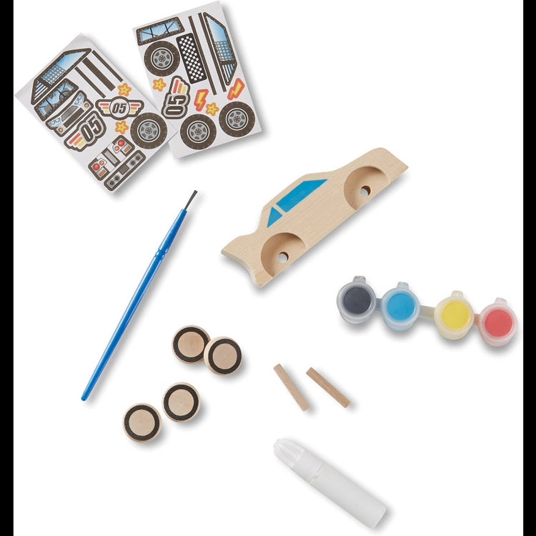 Created by Me! Race Car Wooden Craft Kit