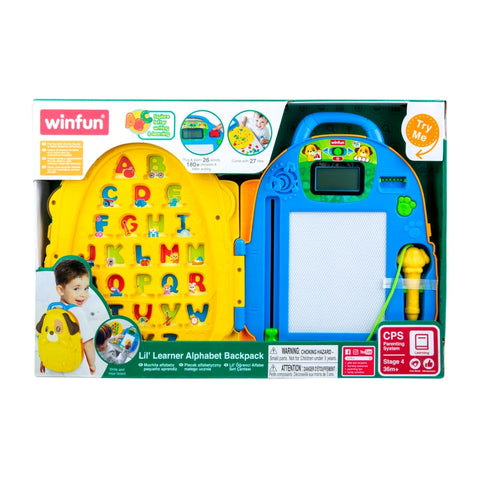 Lil' Learner Alphabet Backpack Toy