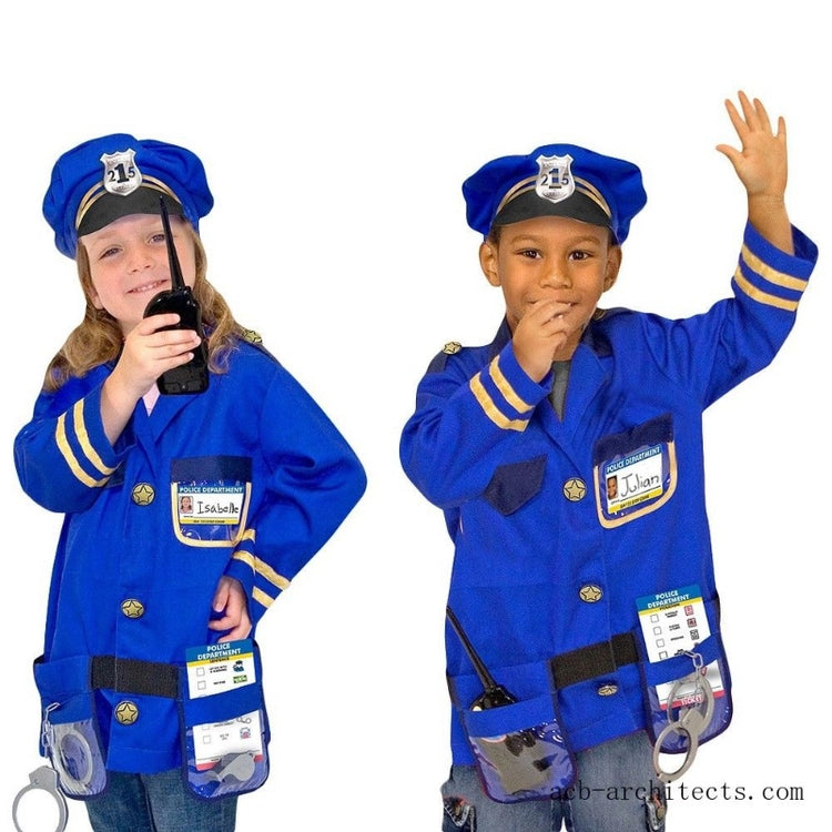 Police Officer Role Play Costume Set