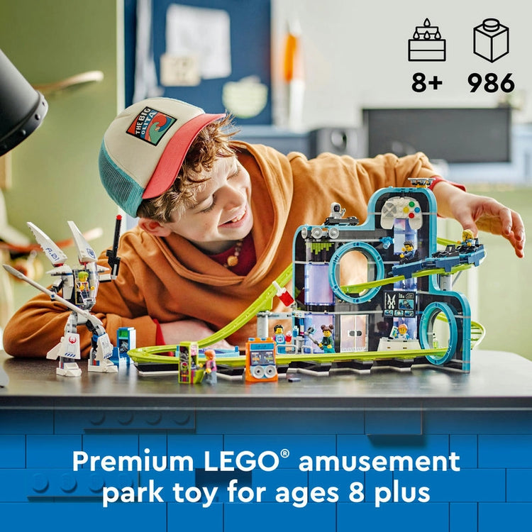 Robot World Roller-Coaster Park- 986 Pcs