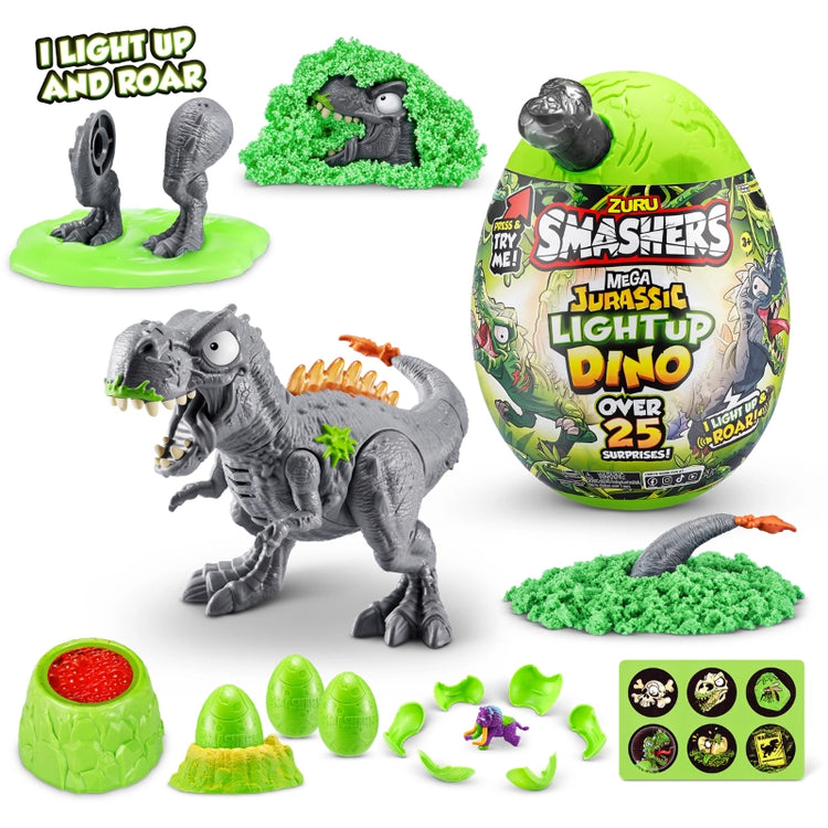 Smashers Jurassic Series 1 Mega Light-Up Dino