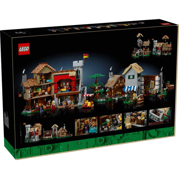Medieval Town Square- 3304 Pcs (Rare Edition)