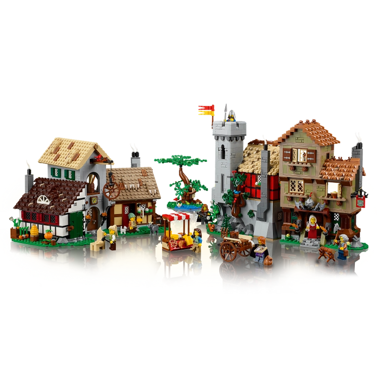 Medieval Town Square- 3304 Pcs (Rare Edition)