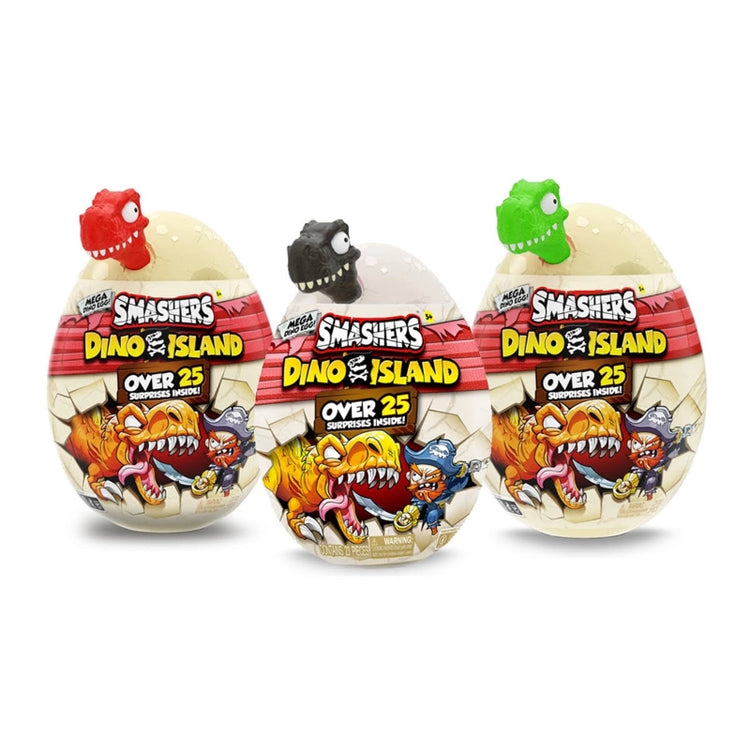 Zuru Smashers S5 Dino Island Mega Egg- Red