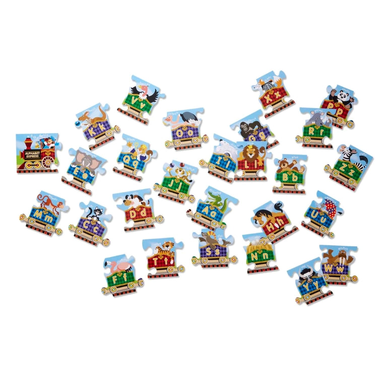 Alphabet Express Floor Puzzle- 27 Pieces