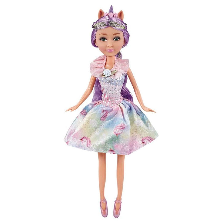 Sparkle Girlz Unicorn Princess Doll In A Cone Asst