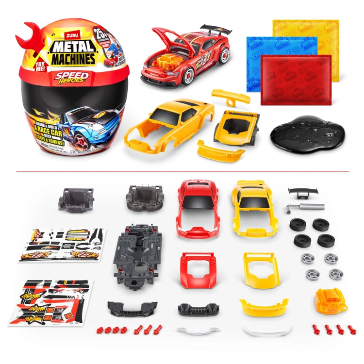 Metal Machines Speed Heroes Helmet Playset Series 1