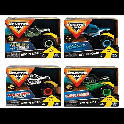 Monster Jam, Rev 'N Roar 1:43 Vehicles Asst.