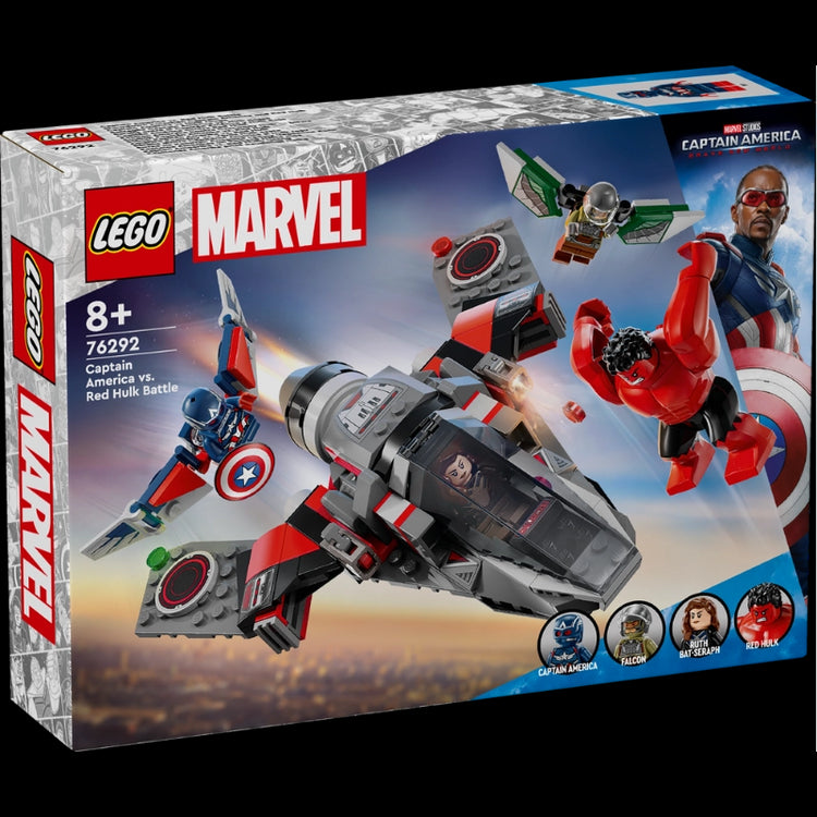Captain America vs. Red Hulk Battle- 223 Pcs