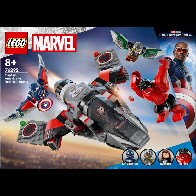 Captain America vs. Red Hulk Battle- 223 Pcs
