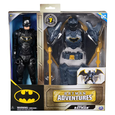 DC Batman, Batman Adventures Night Sky Batman Action Figure 12-Inch