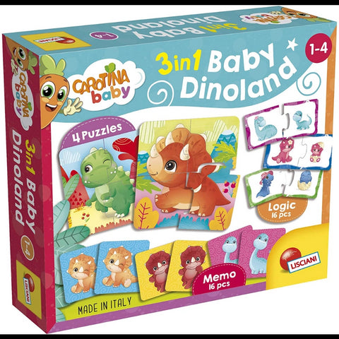 Carotina Baby Dinoland 3 in 1