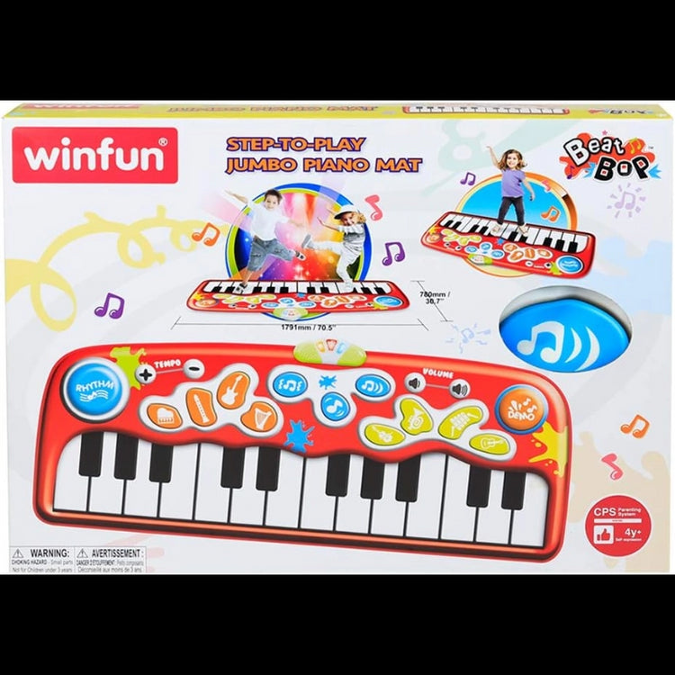 Step-to-Play Jumbo Piano Mat