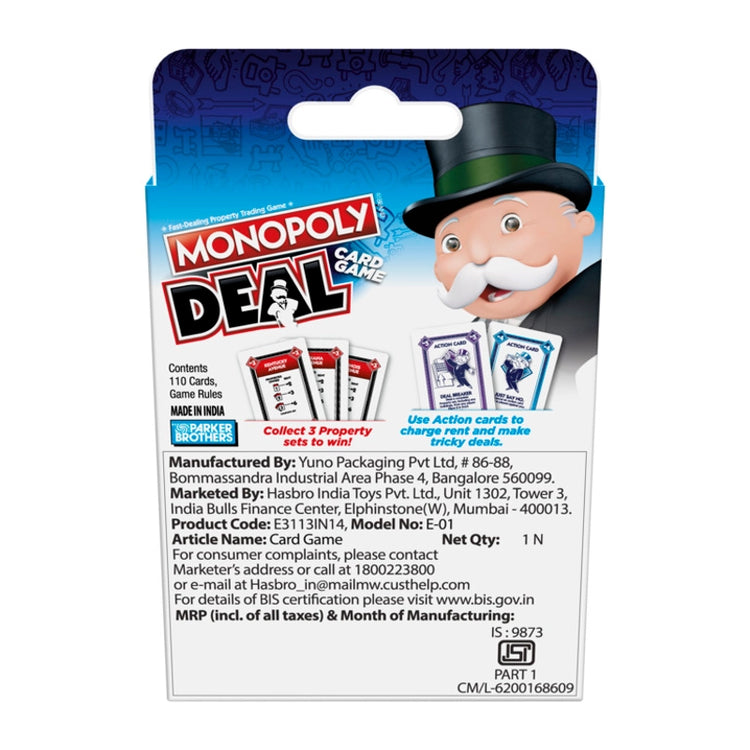 Monopoly Deal Card Game (En)