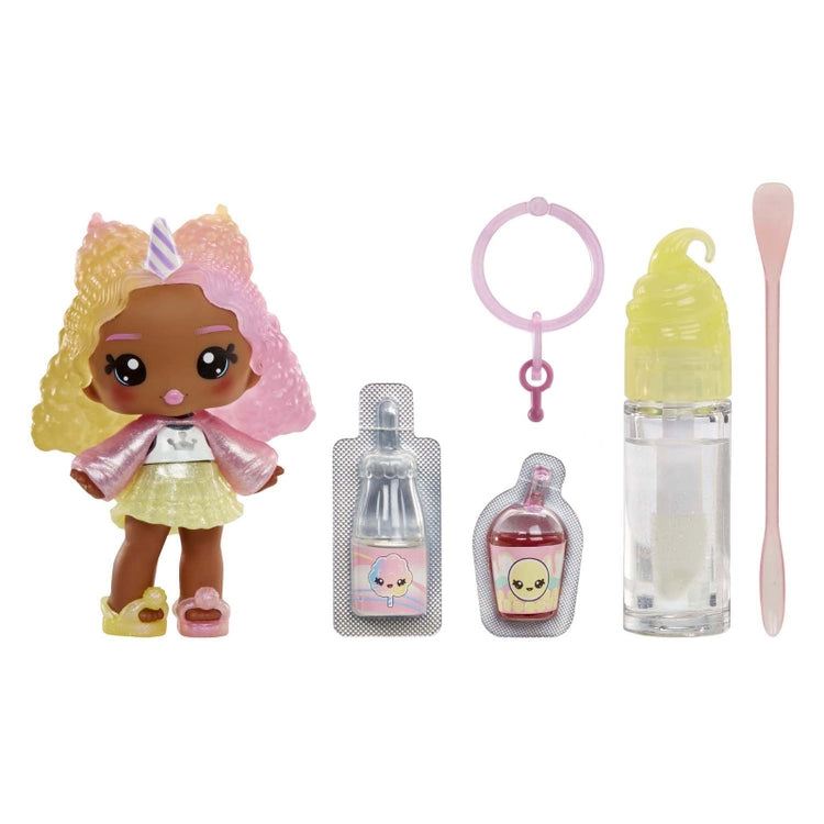 Yummiland Lipgloss Small Doll- Series 2- Nia Candy Fluff