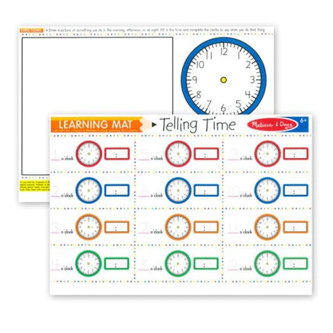 Telling Time Write-A-Mat
