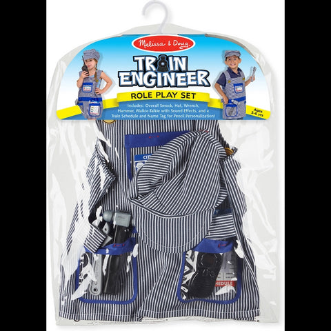 Train Engineer Role Play Costume Set