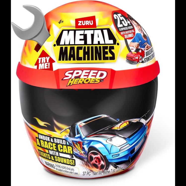 Metal Machines Speed Heroes Helmet Playset Series 1