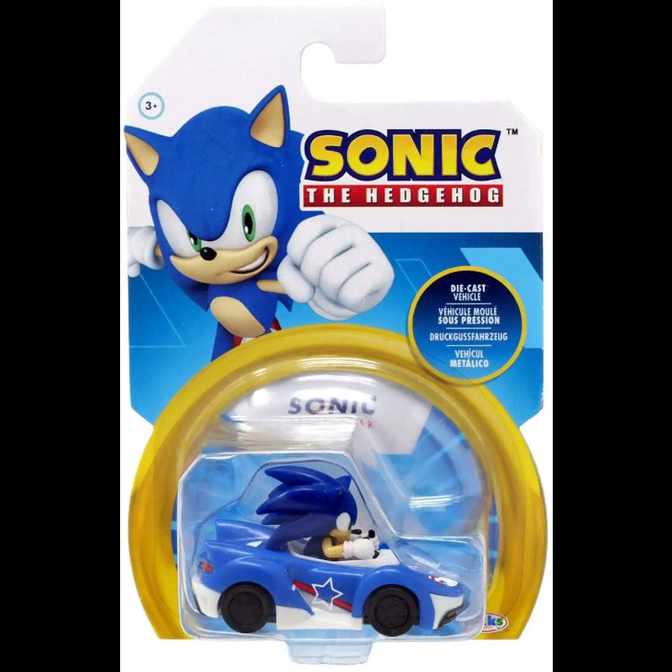Sonic Die-Cast Vehicles 1:64 Wave #3- Sonic (Speed Star)