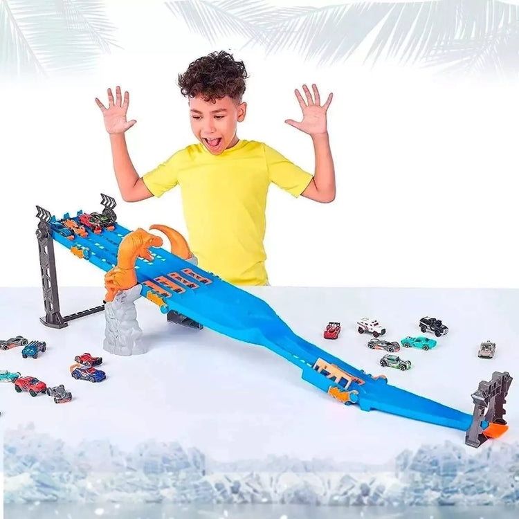 Metal Machines 4-Lane Raptor Attack Track Set