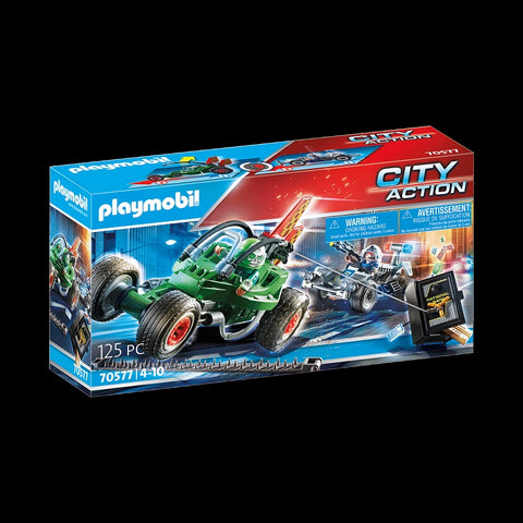 Police Go-Kart Escape- 125 Pcs