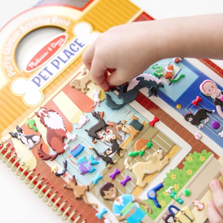 Puffy Sticker Activity Book- Pets Place
