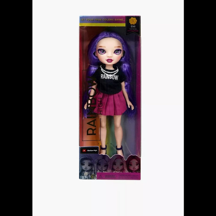 Rainbow High Fashion Doll- Emi Vanda