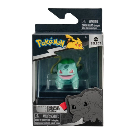 Pokemon Select Figure with Case- Bulbasaur