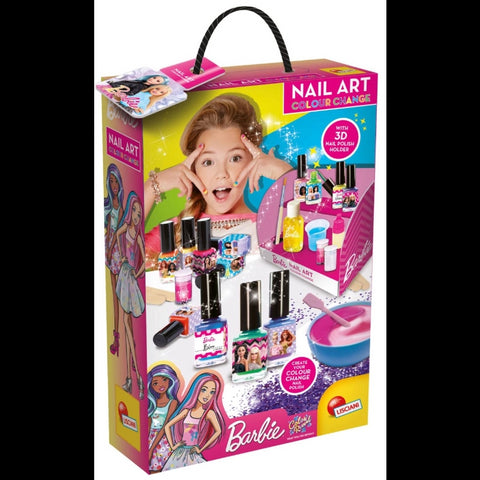 Barbie Nail Art Color Change