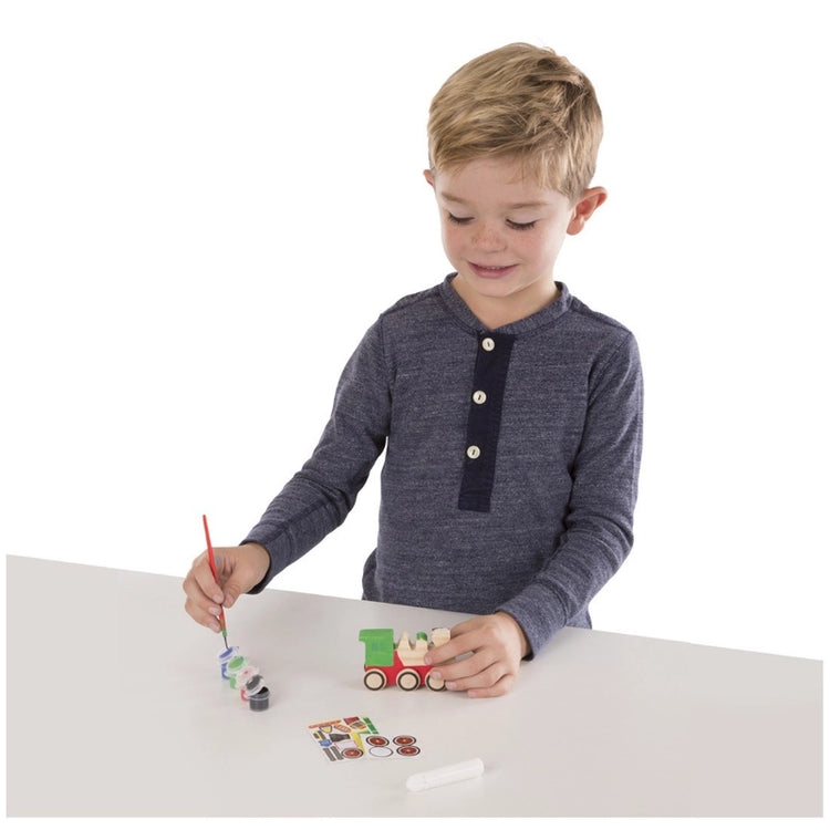 Created by Me! Train Wooden Craft Kit