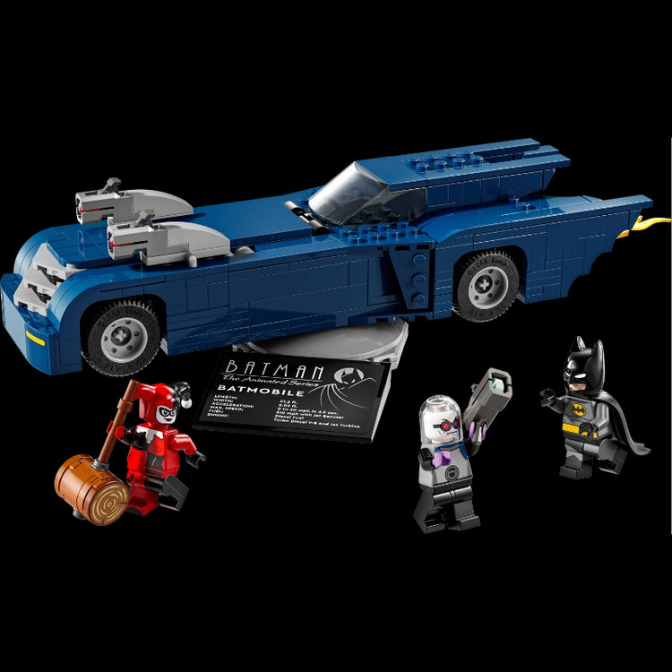 Batman with the Batmobile vs. Harley Quinn and Mr. Freeze- 435 Pcs