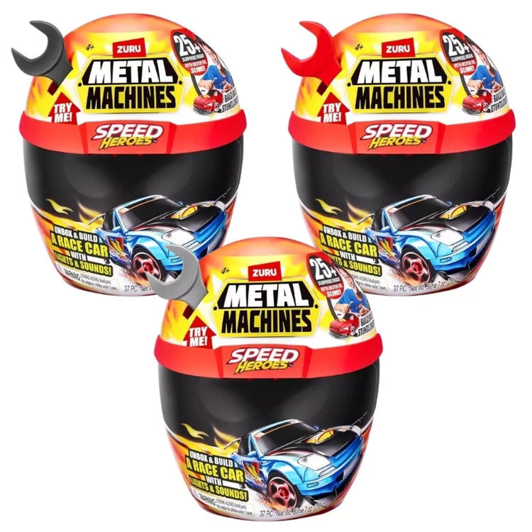 Metal Machines Speed Heroes Helmet Playset Series 1