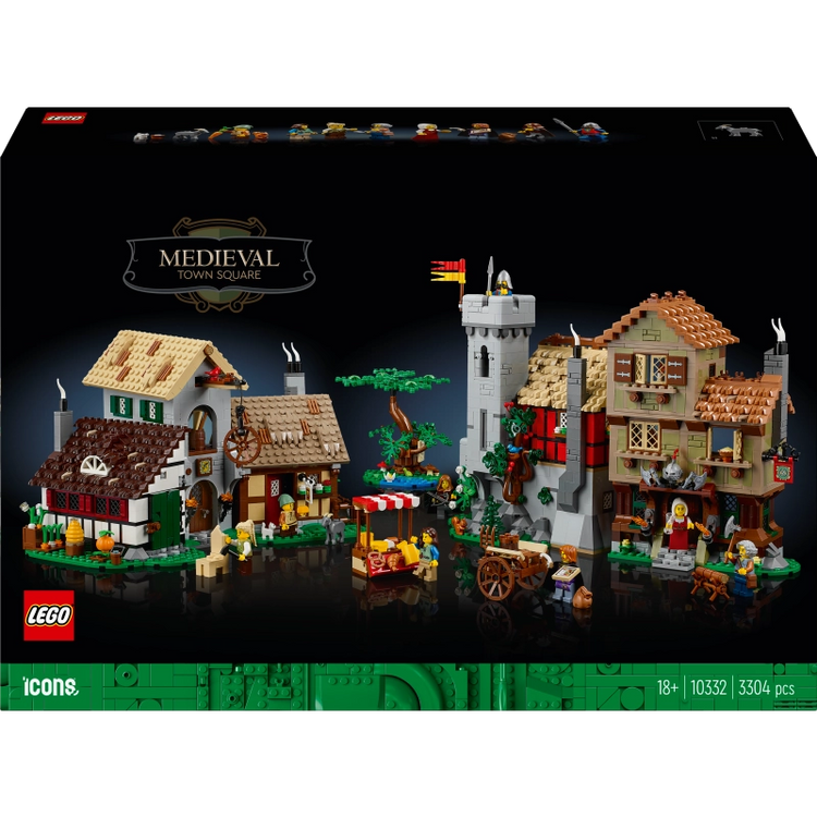 Medieval Town Square- 3304 Pcs (Rare Edition)