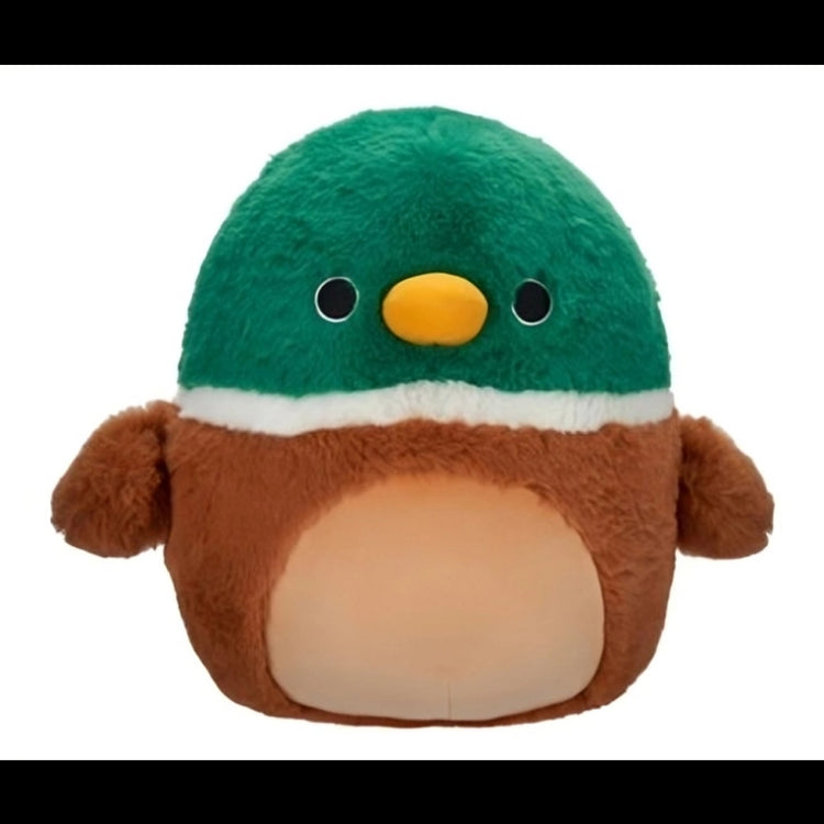 Squishmallows- Medium Plush 12" Fuzzamallows Avery the Mallard Duck