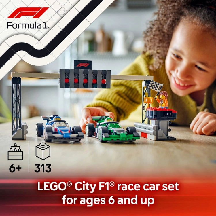 F1® Grid with VCARB & Sauber Race Cars- 313 Pcs