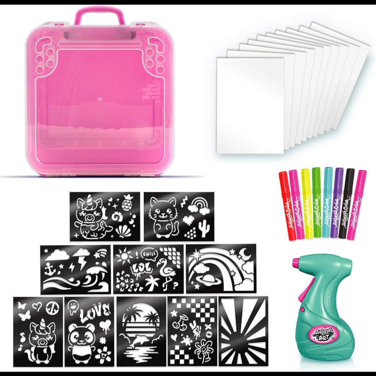 Airbrush Art Activity Case Set